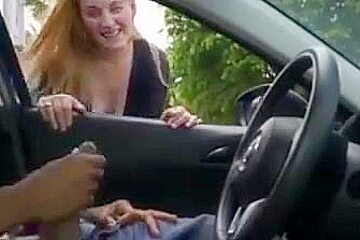 Inthe car