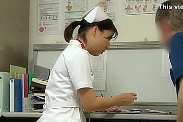 Japanese Nurse Getting Fucked By Her Patient