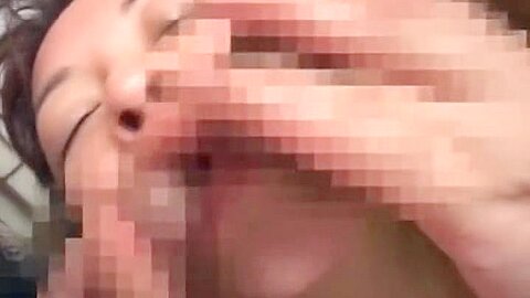 Japanese Threesome With Stunning Milf