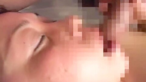 Japanese Threesome With Stunning Milf