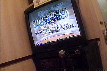 Japanese cutie gets finger stabbed while blowing a stiff nimrod