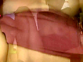 Japanese girls and a businessman threesome in a bar