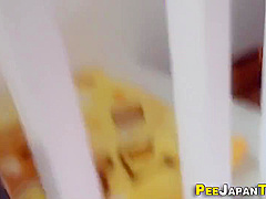 Japanese teen 18+ Collects Pee
