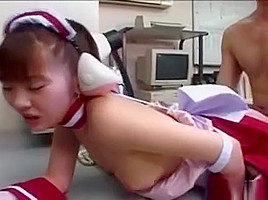 Japanese teen 18+ Cosplay Babe Gets Hard Fuck Uncensored