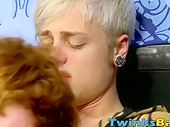 Jason Valencia And Cody Walker In Cute Redhead Twink Gets His Tight Little Ass Smashed Hard