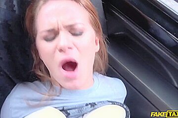 Jenny Manson & Kristof in Czech Beauty With Nice Shaved Pussy - FakeTaxi
