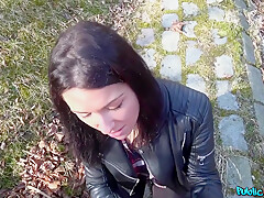 Jessica Lincoln - Russian Waitress Fucked In Public