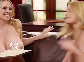 Julia Ann's special gift for her step daughter
