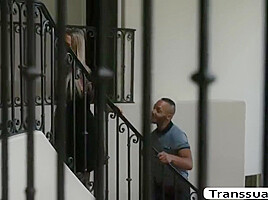 Kayleigh Coxx - Busty Shemale Escort Gets Her Ass Banged By Black Customer