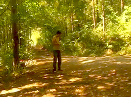 Kinky gay bikers fuck hard in the woods
