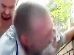 Lad with a sneaker foot fetish gets fucked by a Rough Arab with a big dick