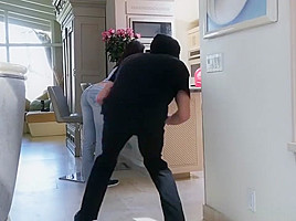 Lana Rhoades get fucked by intruder!