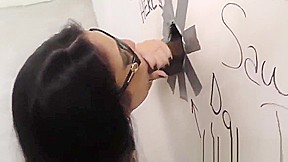 Latina ho blows black rod