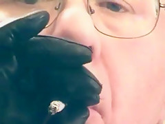 Leather Glove Smoke