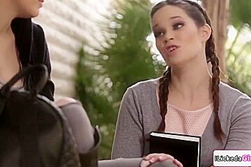 Lesbian Babe Masturbating teen 18+ Stepsis 2 With Big T, Bree Daniels And Jenna J Ross