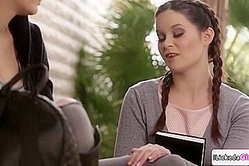 Lesbian Babe Masturbating teen 18+ Stepsis 2 With Big T, Bree Daniels And Jenna J Ross
