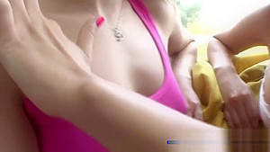 Lesbian Step Sisters Having Fun