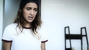 Lesbian teen 18+ ends up fucking her horny stepbrother