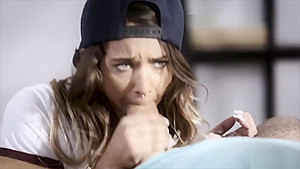 Lesbian teen 18+ ends up fucking her horny stepbrother