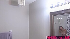 Letting Her Stepbro Perv Her As She Takes A S With Mila Marx