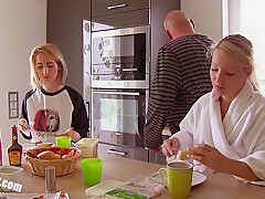 Lia & Alex - Cum Trash Can & Handjob Tortur