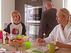 Lia & Alex - Cum Trash Can & Handjob Tortur