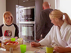 Lia & Alex - Cum Trash Can & Handjob Tortur