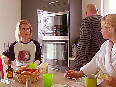 Lia & Alex - Cum Trash Can & Handjob Tortur