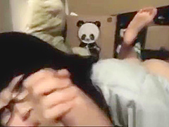 Little japanese girl fellatio