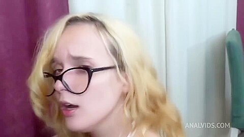 Loli Pop - A Young Girl Fucks Her Friend In The Ass In High Heels