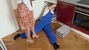 Lonely Step mother Wants To Fuck The Plumber