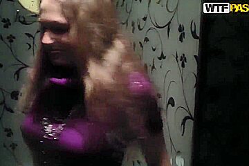 Long haired hottie Alon in cool reality porn shows off her boobs
