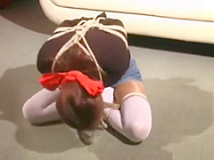 Lost japanese get bondage