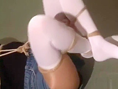 Lost japanese get bondage