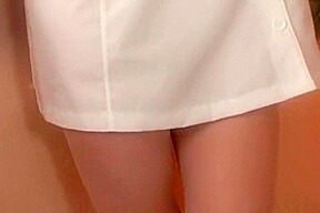 Lovely Aki Yatou hot blowjob and cum all over her face!