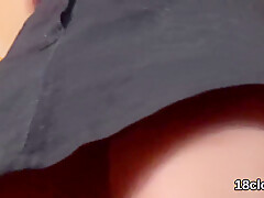 Lovely Chick Is Gaping Tight Cunt In Closeup And Having