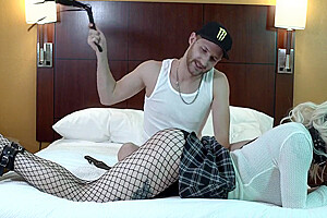 Lowlife Bad Guy Kyle Cheats On His Girlfriend With Her Trans Friend