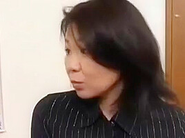 Lustful Japanese Milf Has A Young Stud Fulfilling Her Sexua