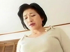 Lustful Japanese Milf Has A Young Stud Fulfilling Her Sexua
