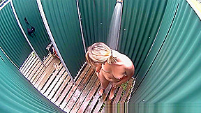 Luxury teen 18+ Blonde Catched in Shower