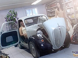 Madison Parker - Old Cars & Young Girls