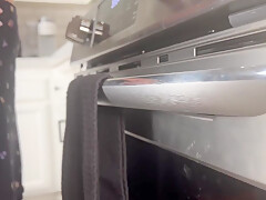 Makes Dinner And Fucks Herself In The Kitchen With Sara Luvv