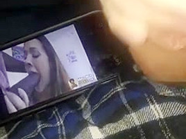 Masturbating To Hot Interracial 2