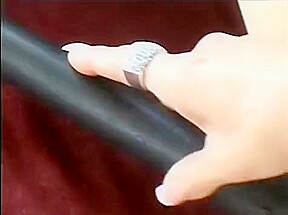 Mature Broom Masturbating And Fingering Both Holes