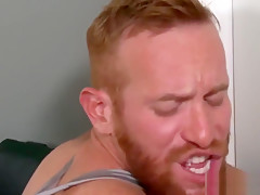 Mature office assfucking hunk in in suit
