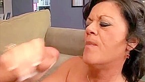 Mature wife enjoying cumshots in different sex scenes