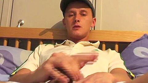 Mckenzie Wright jerks his thick cock
