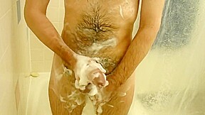 Me Stroking My Cock In The Shower