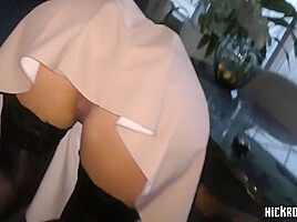 Meeting A New Neighbor From Uzbekistan-tajikistan ( Oriental Beauty Girl ) 7 Min