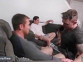 Men com - Ashton McKay and Aspen and Connor Maguire and Jake Ashford - Step dad Group 3 - Jizz Orgy